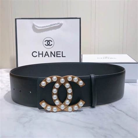 chanel replica real leather|genuine leather chanel belt women.